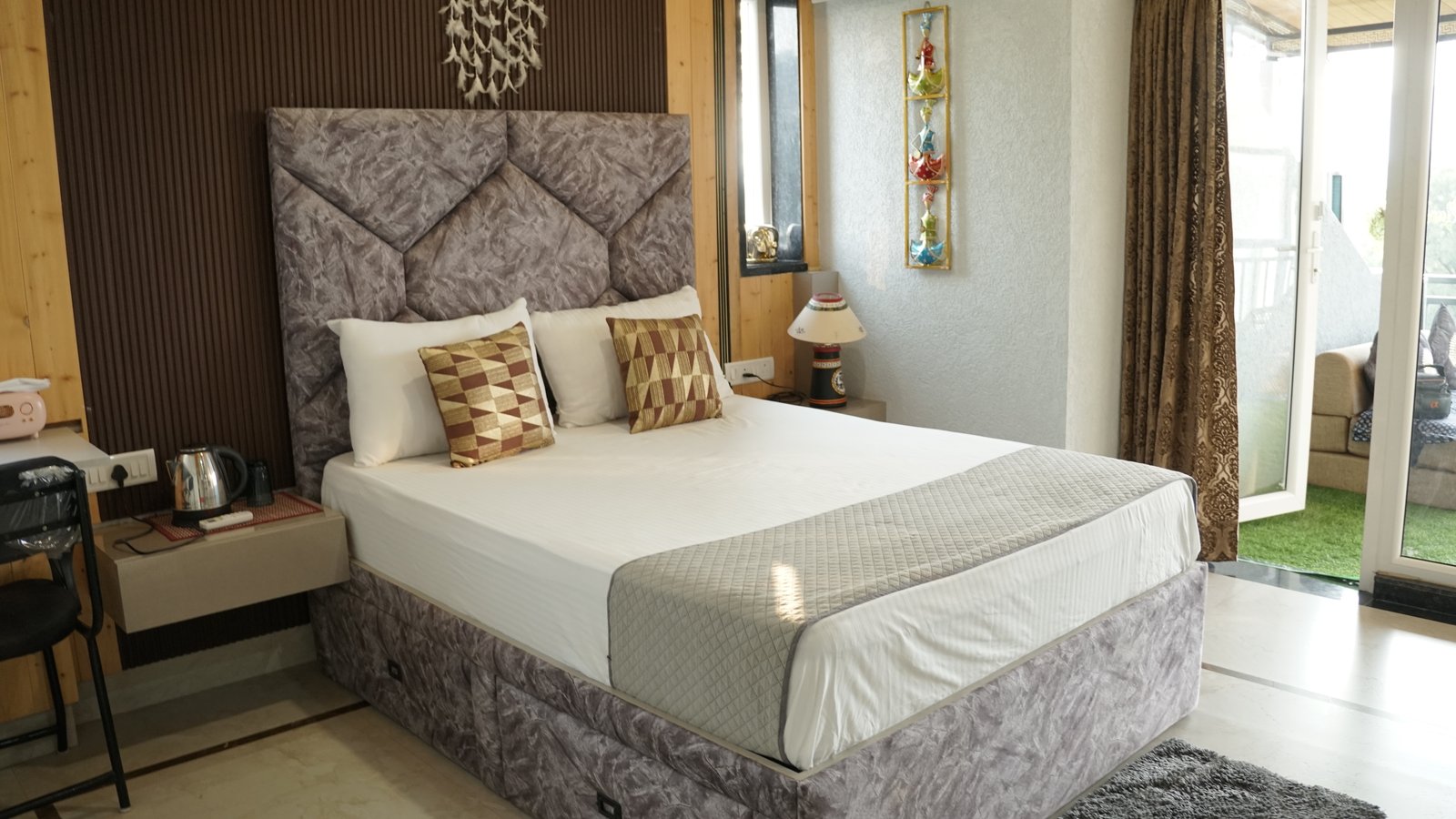 Bedroom at Shivoham Retreat